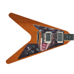 Gitarre Schlagbrett - Flying V