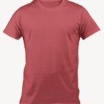 Bedruckte Band-T-Shirts – Rot